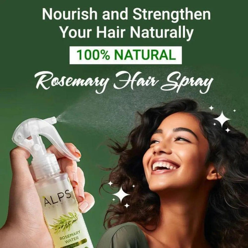 (PACK OF 3) Rosemary Water Spray for Hair Growth & Hair Thickness with Rice Water 100% Natural Extract 100 ml
