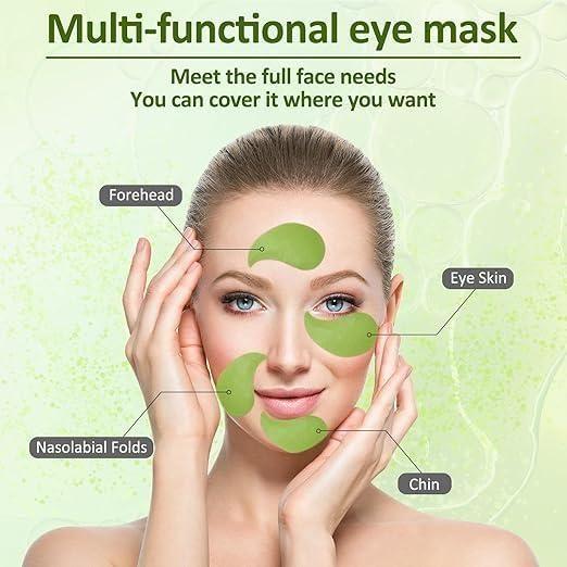 Eye Patches & Eye Masks for Dark Circles (Pack of 1) – Seaweed Moisturizing Under Eye Patches | Cooling Eye Pads for Puffiness