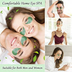 Eye Patches & Eye Masks for Dark Circles (Pack of 1) – Seaweed Moisturizing Under Eye Patches | Cooling Eye Pads for Puffiness