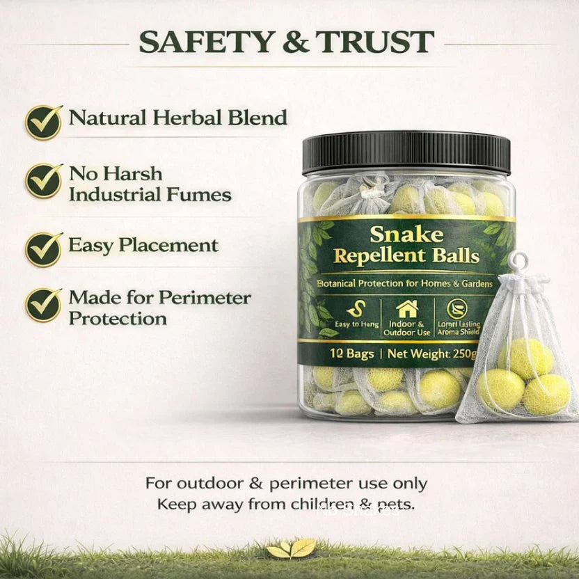 Snake Repellent Balls Advanced Herbal Shield Protection pack of 2