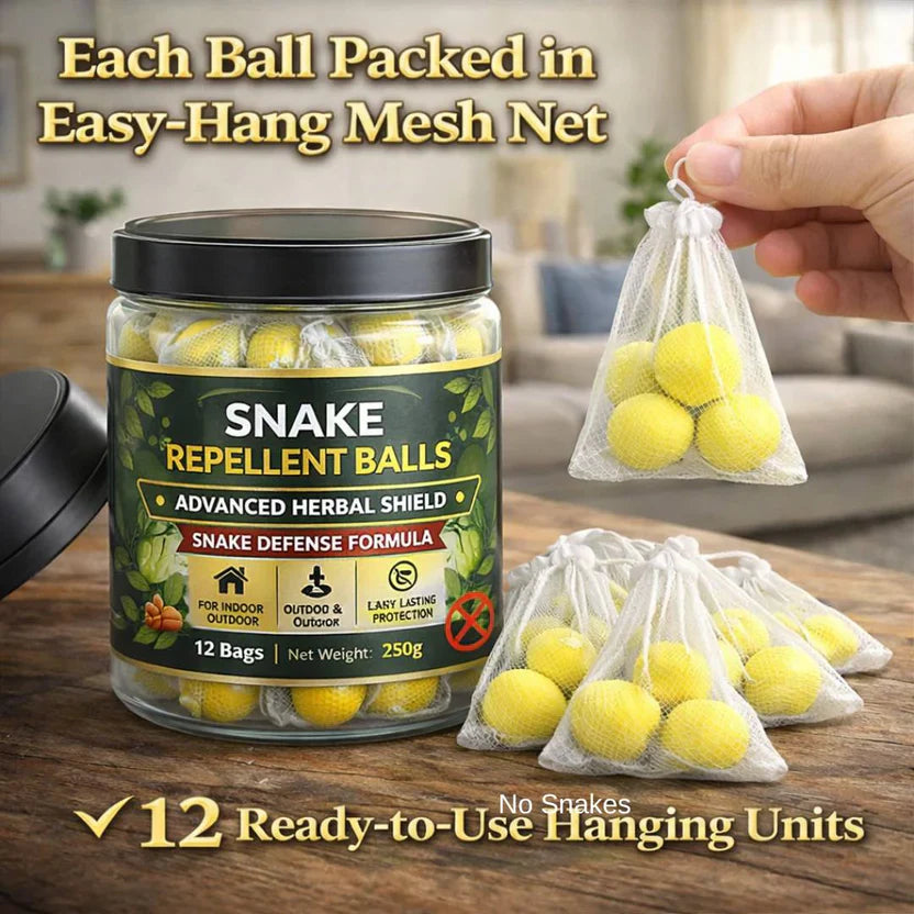 Snake Repellent Balls Advanced Herbal Shield Protection pack of 2