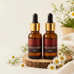 (Pack of 2) Chamomile Oil Chamomile Essential Oil – Calming Aromatherapy Body Oil for Relaxing Bedtime Massage & Skin Care