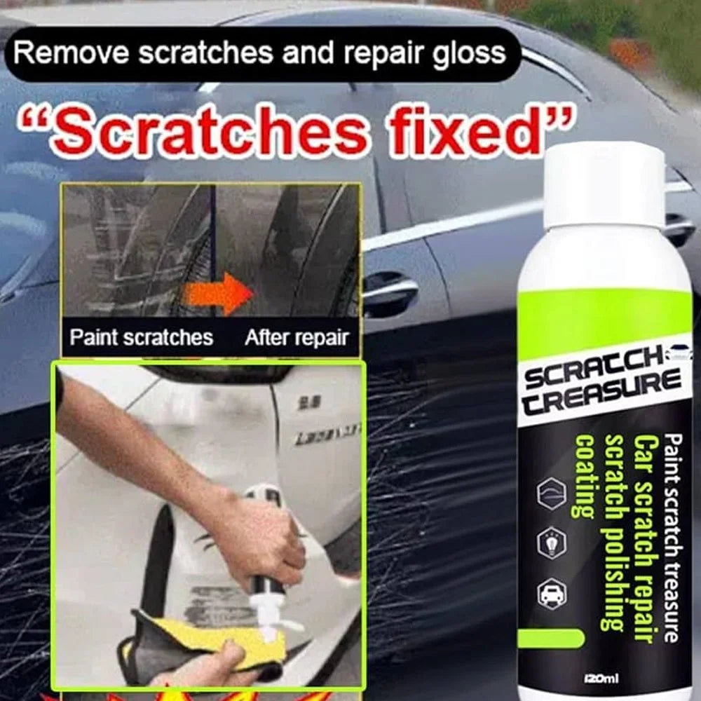 (Pack of 2) Car Scratch Remover Auto Rubbing Compound – Scratch Eraser & Swirl Remover for Car Paint & Scuff Repair