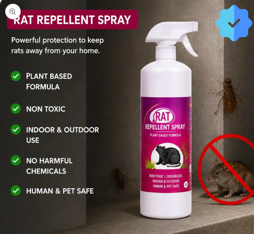 All-in-One Pest Control Combo Set – Bed Bug Spray, Cockroach Gel, Rat Repellent Spray & Termite Killer