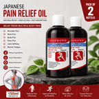 (Pack of 2) Japanese Pain Relief Oil Ortho Massage Oil – Herbal Botanical Oil for Joint & Muscle Comfort