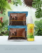 (Pack of 2) Soil Activated Treasure + (Free Plant Booster) – Organic Soil Conditioner & Root Growth Fertilizer for Potted Plants & Home Garden