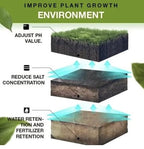 (Pack of 2) Soil Activated Treasure + (Free Plant Booster) – Organic Soil Conditioner & Root Growth Fertilizer for Potted Plants & Home Garden