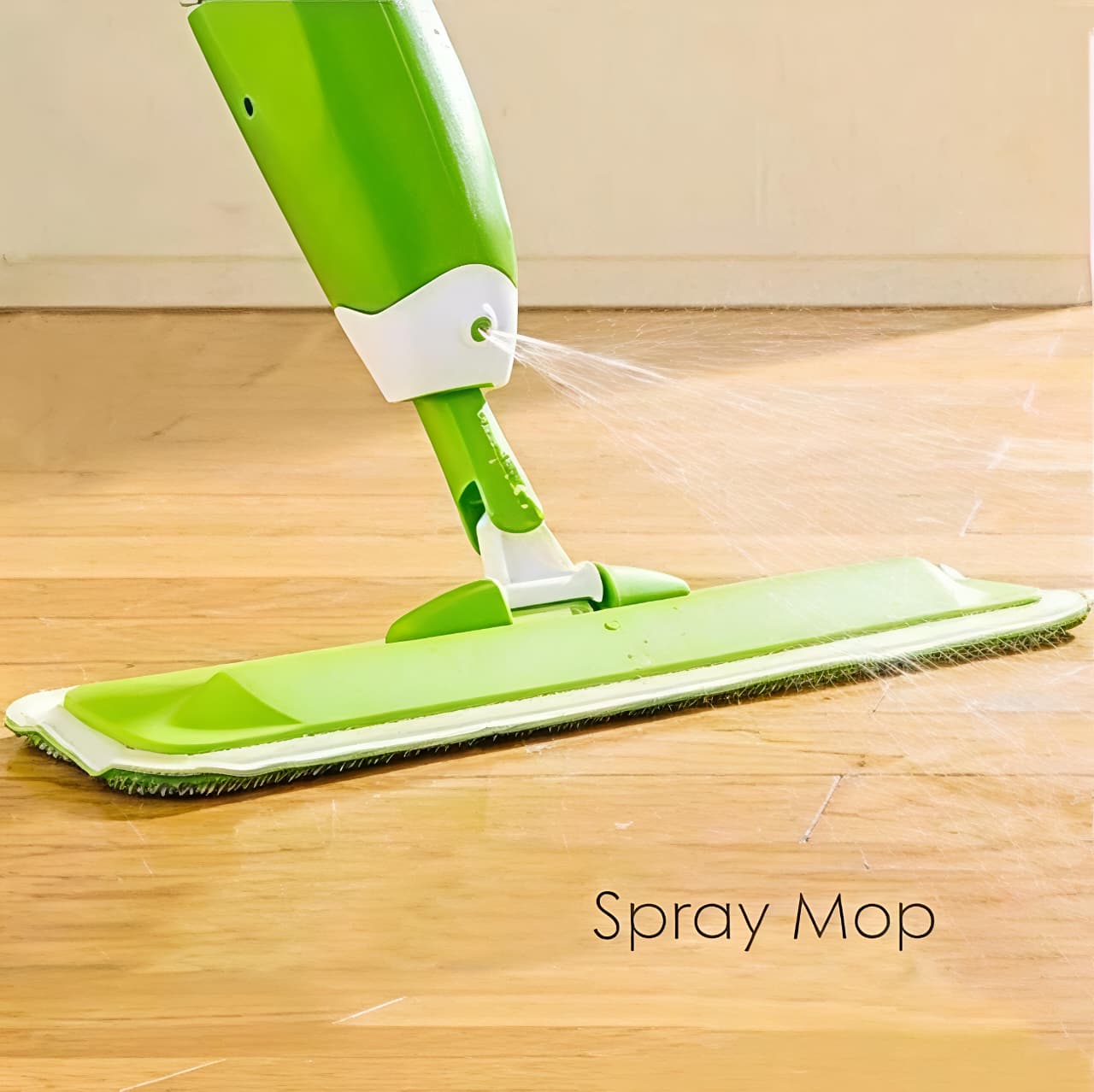 360° Microfiber Floor Spray Mop – Refillable Mop with Reusable Pads for Home & Kitchen