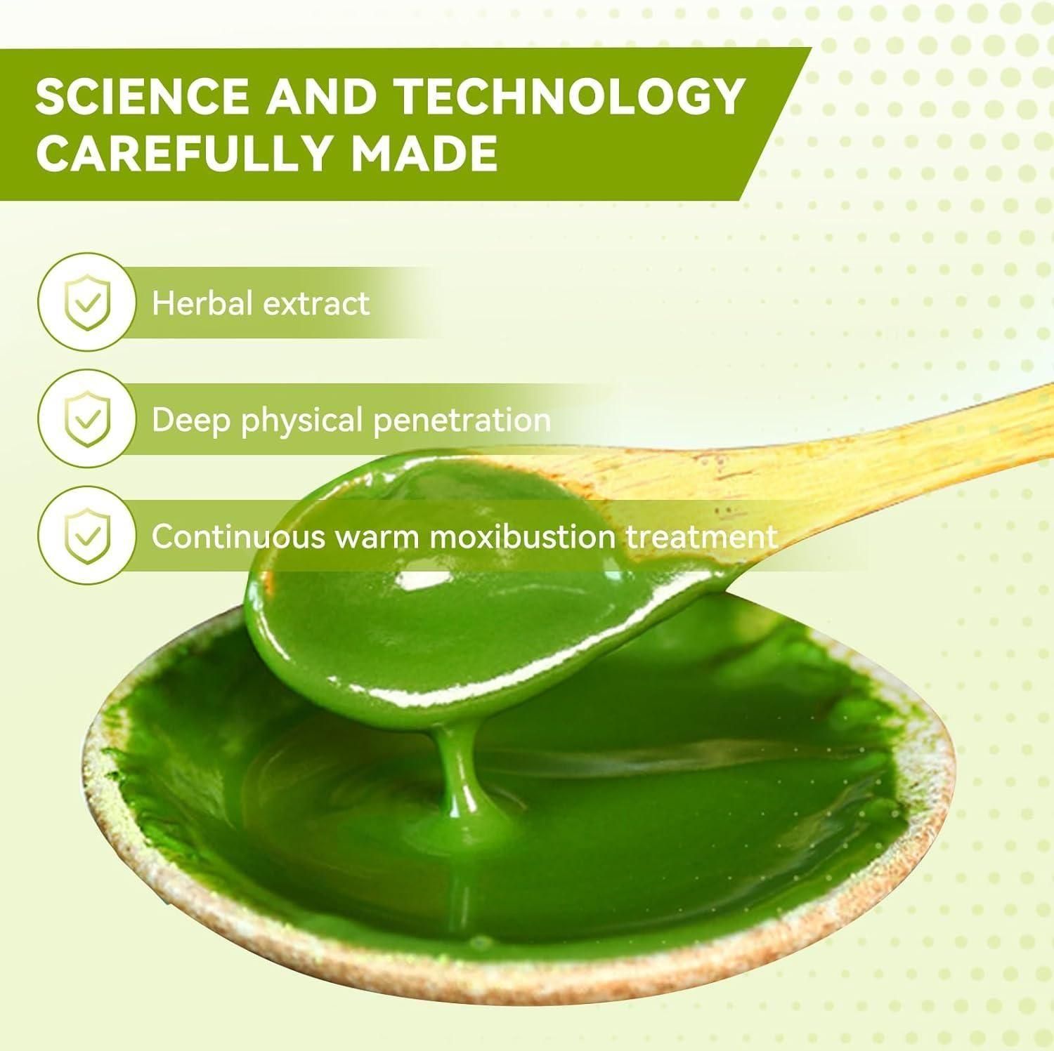 Natural Herbal Knee Pain Relief Patches – 12-Hour Self-Heating Plasters for Joints