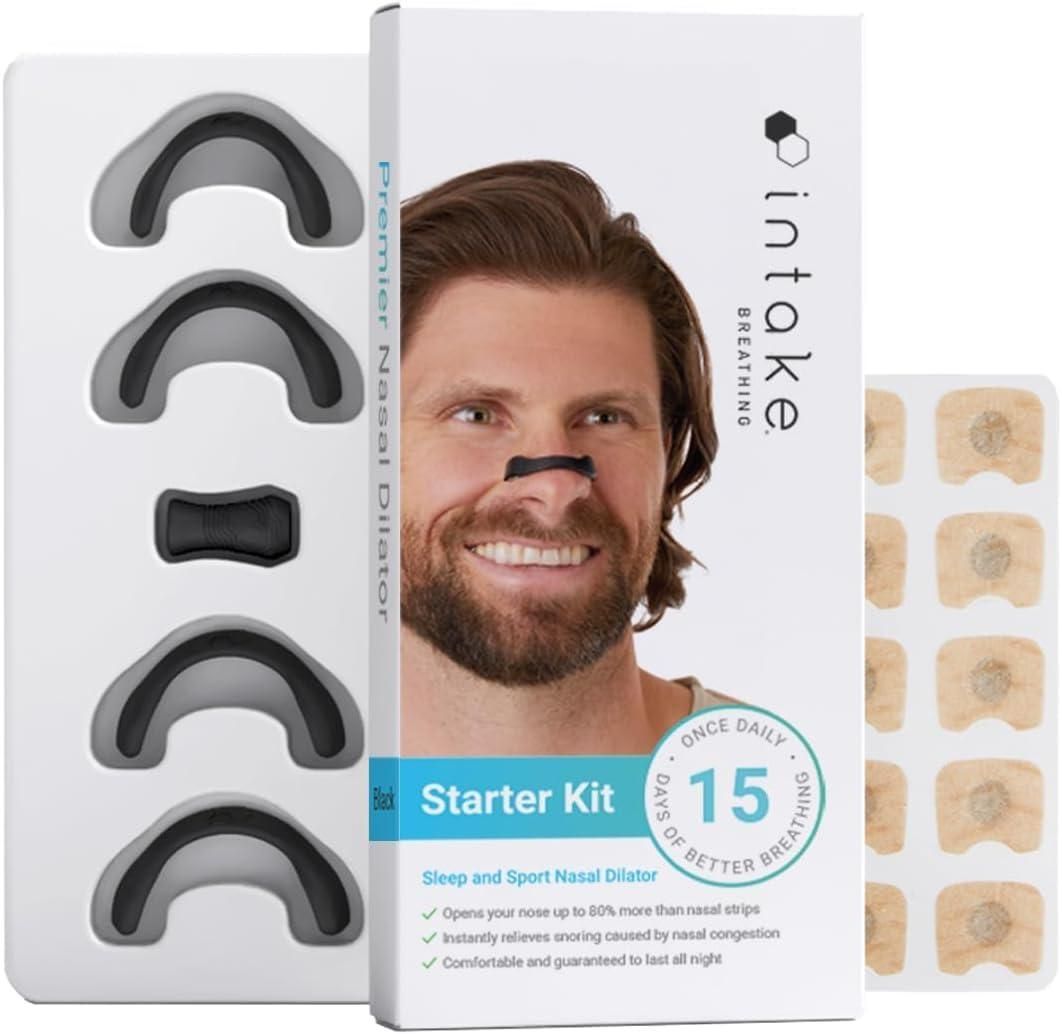 Advanced Breathing Nasal Strip Starter Kit – Anti-Snoring & Athletic Performance Solution