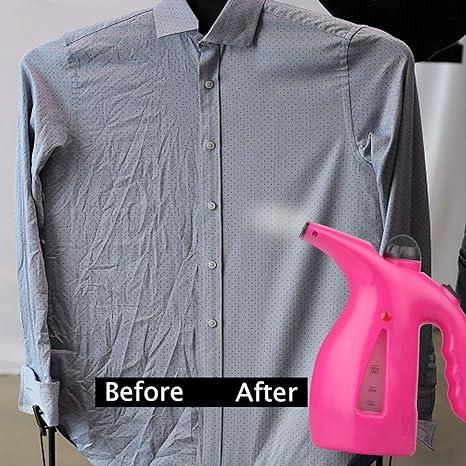 2-in-1 Portable Garment Steamer & Facial Sauna – Fast Heat-up Vertical Clothes Steamer