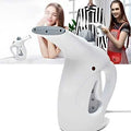 2-in-1 Portable Garment Steamer & Facial Sauna – Fast Heat-up Vertical Clothes Steamer
