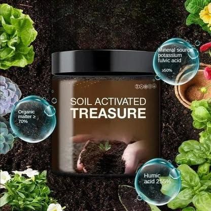(2-Pack) Soil Activated Treasure™ Soil Activator – Organic Loose Soil for Healthy Roots