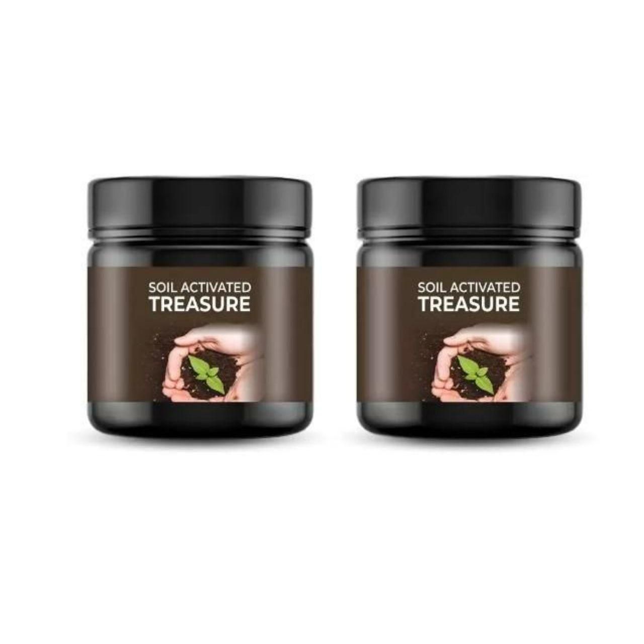 (2-Pack) Soil Activated Treasure™ Soil Activator – Organic Loose Soil for Healthy Roots