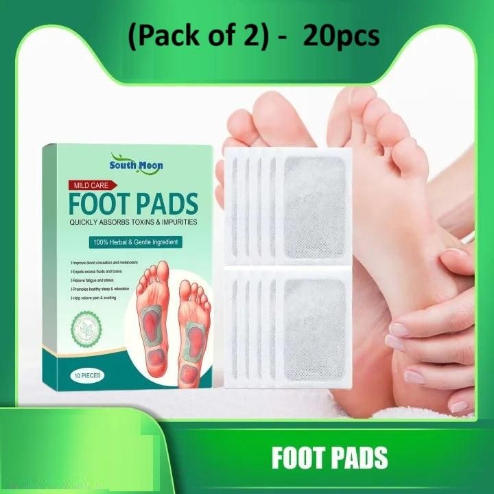 (20-Pack) Detox Foot Patches – Overnight Cleansing Pads for Stress & Sleep Support