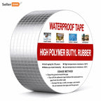 Aluminium Foil Adhesive Tape – Heavy-Duty Waterproof Aluminum Tape for Water Leakage Repair