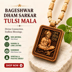 Bageshwar Dham Sarkar Tulsi Mala | Pure Authentic Tulsi Ki Mala Beads for Daily Wear & Chanting