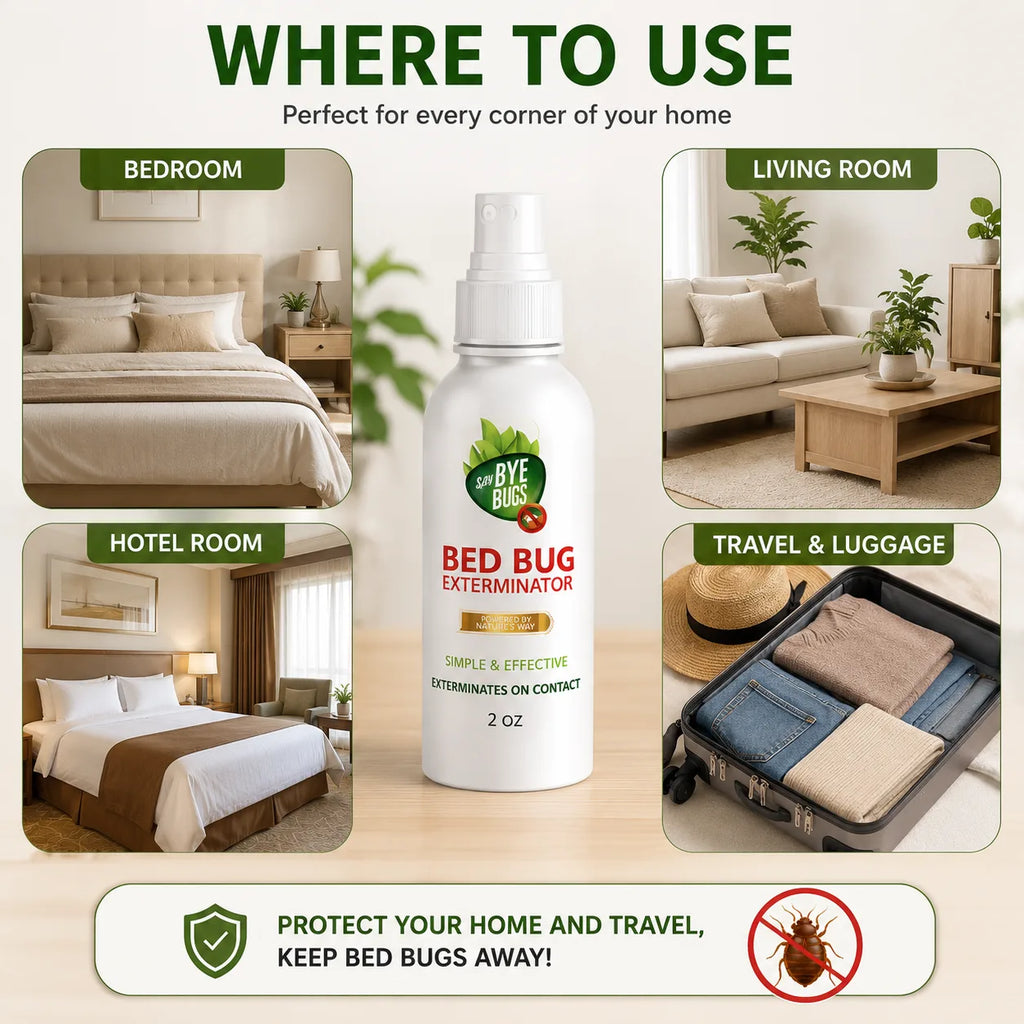 Bed Bug Spray / Khatmal Killer Spray (100ml Pack of 2) – Powerful Bed Bug Killer for Mattress & Home Pest Control