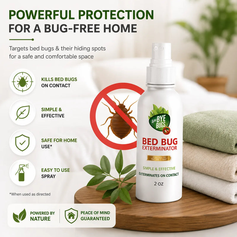 Bed Bug Spray / Khatmal Killer Spray (100ml Pack of 2) – Powerful Bed Bug Killer for Mattress & Home Pest Control