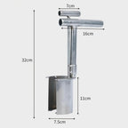 Ergonomic Bulb Planter Tool – Heavy-Duty Stainless Steel Transplanter & Soil Digger Tool
