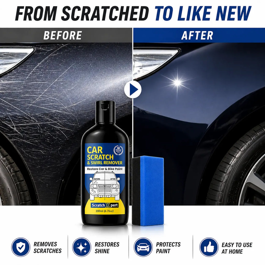 Car Body Scratch Remover for All Colors (Pack of 2)| Ultimate Car Scratch Repair & Scuff Remover| Instant Auto Scratch Fix Kit