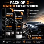 Car Scratch Removal Wax & Rubbing Compound (100ml, Pack of 2) – High-Power Car Scratch Remover & Paint Scuff Repair