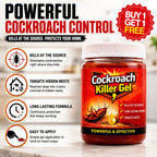 Cockroach Killer Gel & Roach Bait Paste (Pack of 2) – High-Power 'Cocroj Killer' Elimination Tube