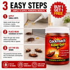 Cockroach Killer Gel & Roach Bait Paste (Pack of 2) – High-Power 'Cocroj Killer' Elimination Tube