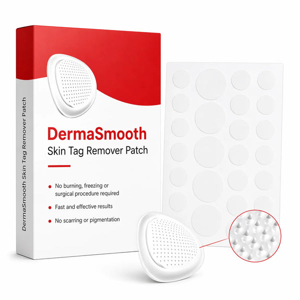 DermaSmooth Skin Tag Patches – Painless Skin Tag Removal Patches for Face & Body
