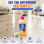 Floor Cleaning Liquid, Natural Hardwood & Tile Cleaner | Ecosuds 500ml