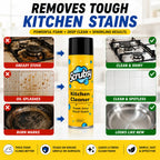 Foaming Kitchen Cleaner Spray (Pack of 2) – Heavy-Duty Chimney, Gas Cooker & Fridge Degreaser