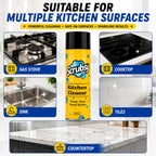 Foaming Kitchen Cleaner Spray (Pack of 2) – Heavy-Duty Chimney, Gas Cooker & Fridge Degreaser