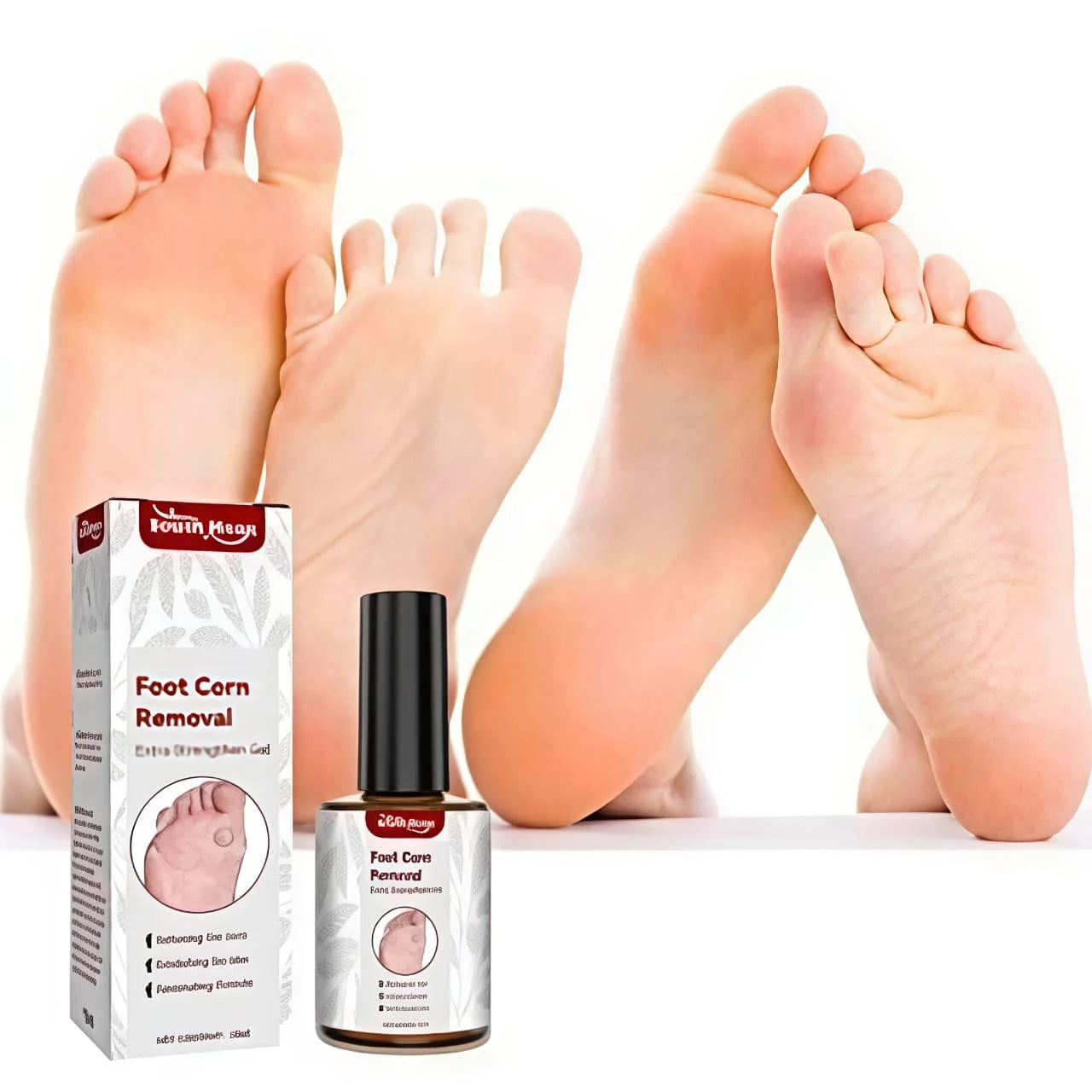 Foot Corn & Callus Removal Serum (30ml) – Fast-Acting Liquid Treatment for Cracked Heels & Permanent Pain Relief