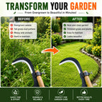 Heavy Duty Grass Cutter Sickle Blade Head – Universal Weed Cutter & Lawn Mower Replacement Part