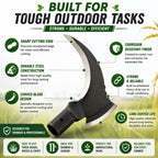 High Manganese Steel Double Scythe – Heavy-Duty Grass Sickle for Farming & Gardening