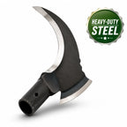 High Manganese Steel Double Scythe – Heavy-Duty Grass Sickle for Farming & Gardening