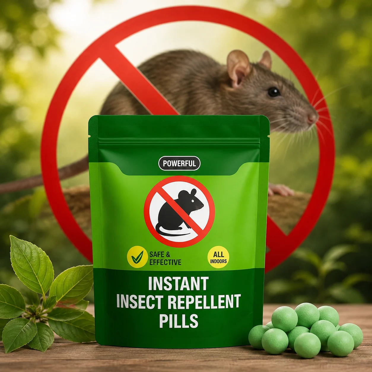 Insect Repellent Pills – High-Efficiency Botanical Insect Repellent Tablets