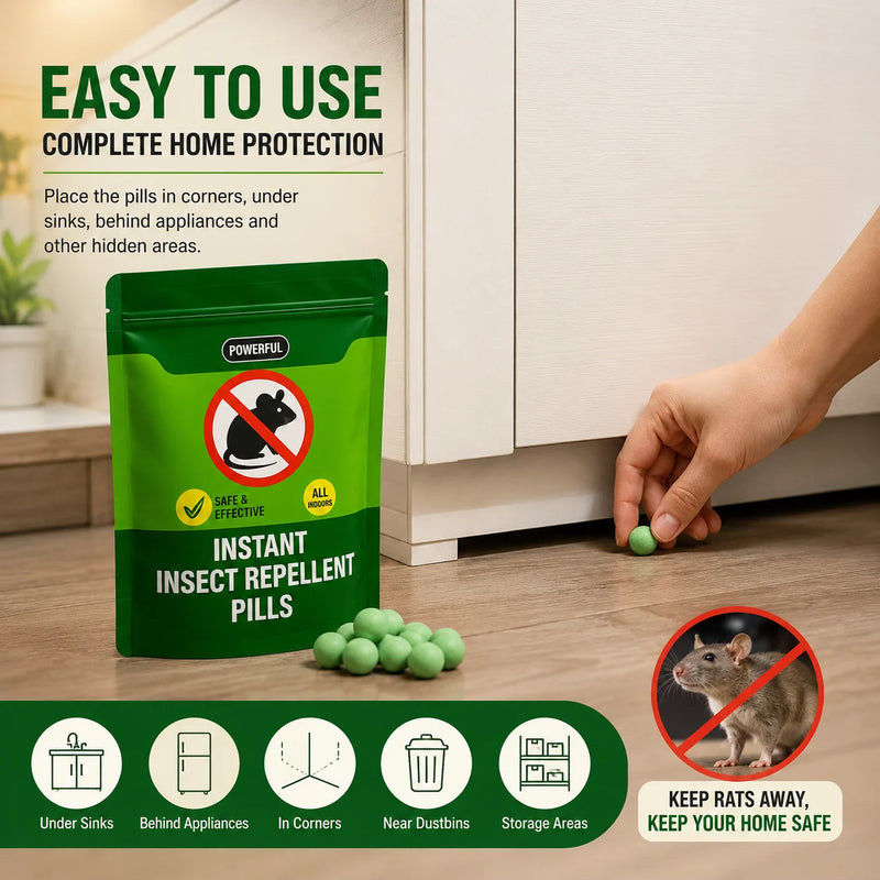 Insect Repellent Pills – High-Efficiency Botanical Insect Repellent Tablets