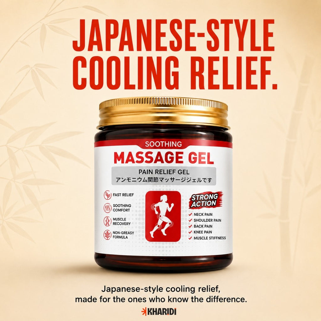 Japanese Soothing Massage Gel For Instant Pain Relief (Buy 1 Get 1 Free)