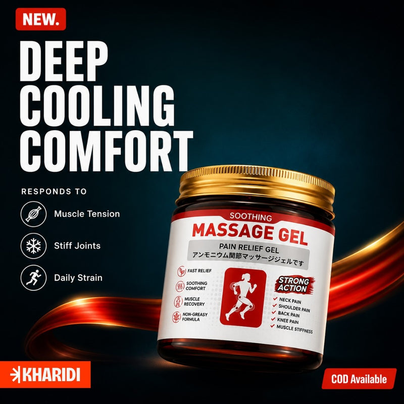 Japanese Soothing Massage Gel For Instant Pain Relief (Buy 1 Get 1 Free)