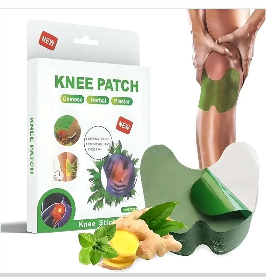 Knee Patch Herbal Joint Comfort Patch (Pack of 1/2/3) – Self-Heating Botanical Care Patches for Knee Stiffness & Mobility
