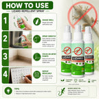 (Pack of 3) Lizard Repellent Spray Lizard Deterrent – Natural Lizard Spray & Chipkali Bhagane Ka Spray