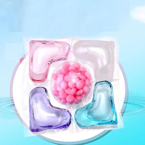 4 in 1 Laundry Detergent Pods | Deep Clean, Color Protection, Fabric Softener & Long-Lasting Fresh Scent(PACK OF 100)