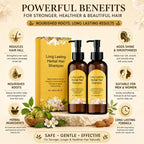 Natural Herbal Hair Shampoo (Buy 1 Get 1 FREE) – Ayurvedic Hair Fall Control & Cleansing Formula