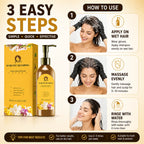 Natural Long Lasting Hair Dye Shampoo (Pack of 2) – Hair Dye Color Shampoo for Men & Women