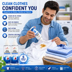 Oil Stain Remover for Clothes (200ml, Pack of 2) – Fabric & Clothing Grease Stain Cleaner Spray