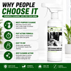 Oxalic Acid Cleaner & Stain Removal Spray (200ml, Pack of 2) – Hard Water, Tile & Rust Remover for Bathroom