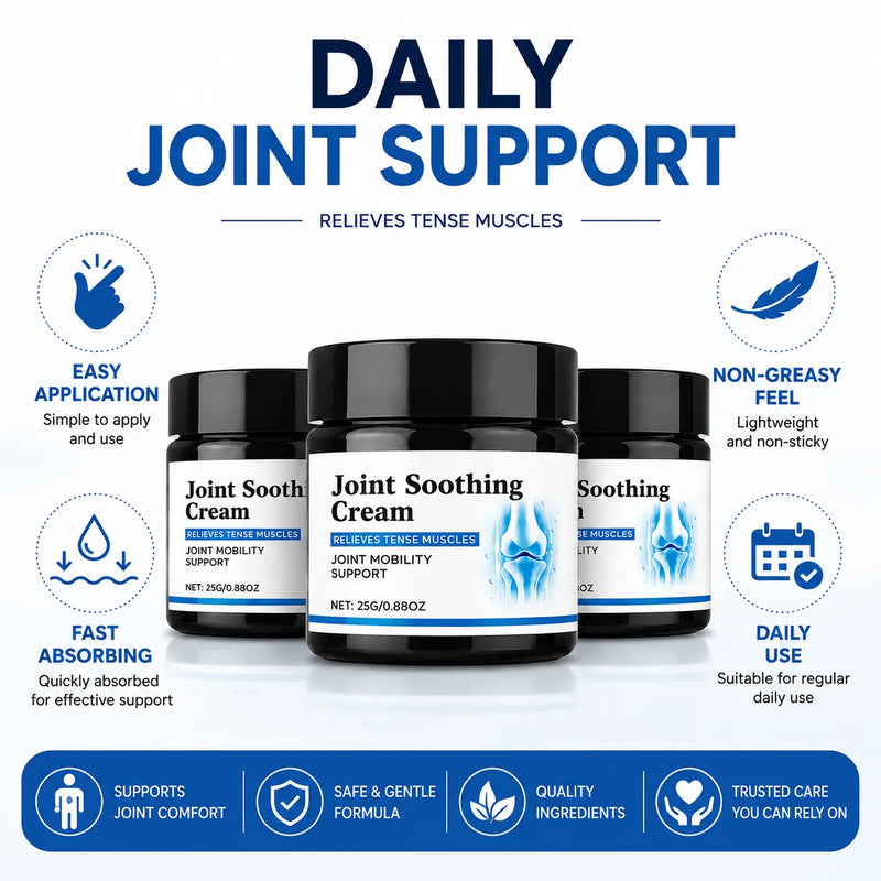 (Pack of 3) Pain Relief Cream for Back, Shoulder & Joint Comfort – Soothing Body Massage Rub
