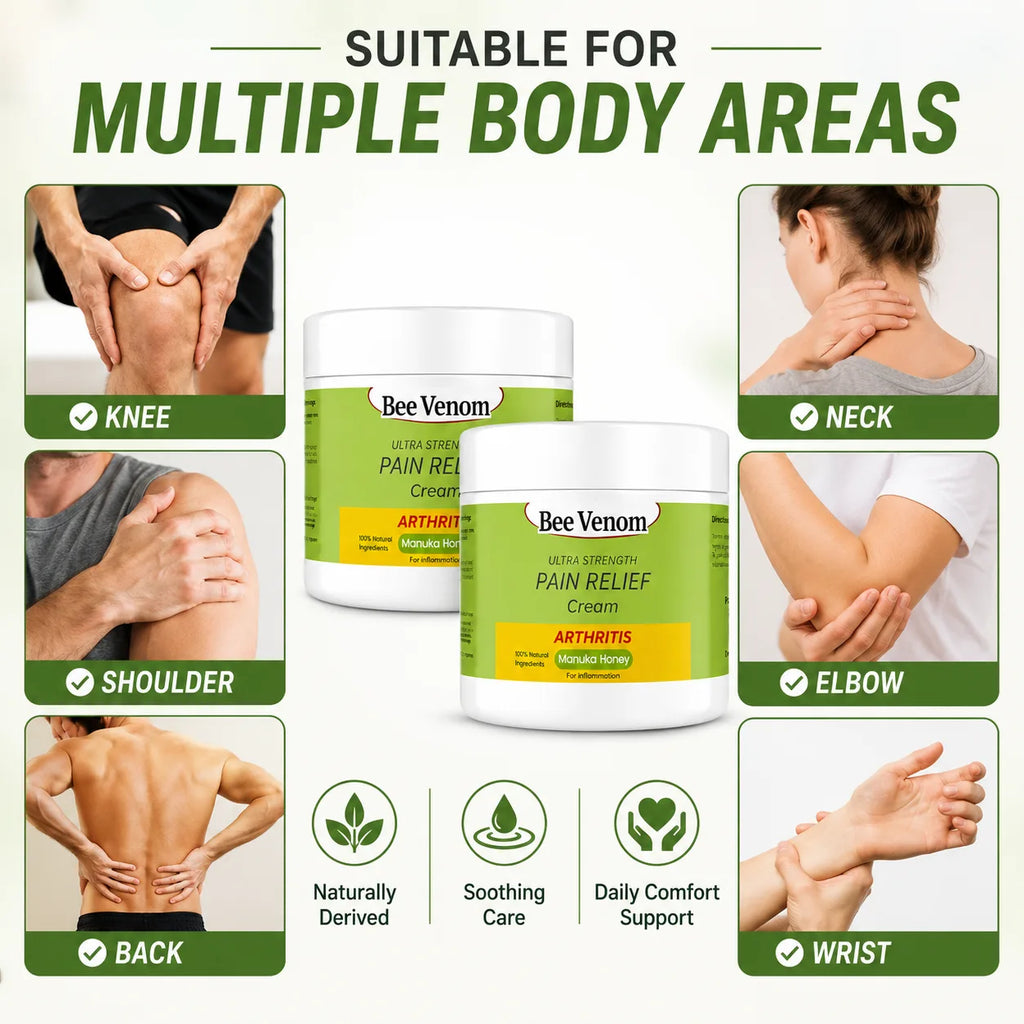 Pain Relief Cream & Soothing Massage Cream (100g, Pack of 2) – Pain Relief Ointment for back pain, Joint, Bone & Muscle