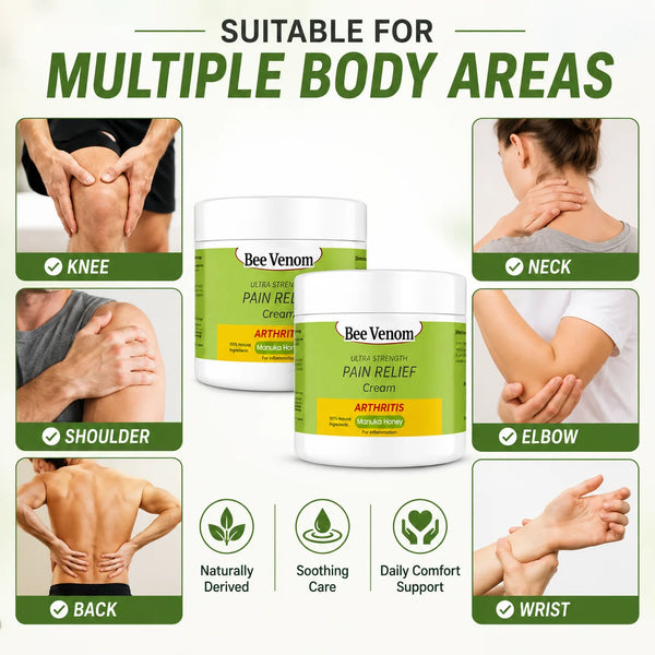 Pain Relief Cream & Soothing Massage Cream (100g, Pack of 2) – Pain Relief Ointment for back pain, Joint, Bone & Muscle